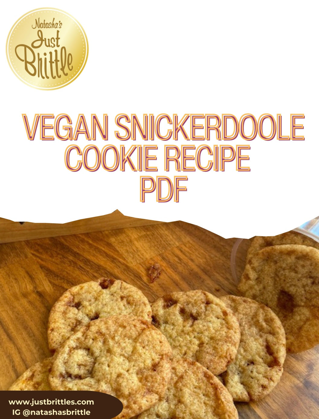 Vegan Snickerdoodle Cookie Recipe!